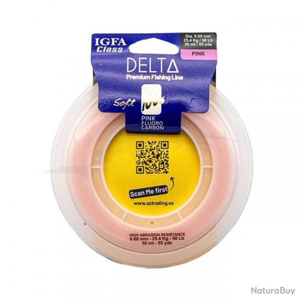 Delta Fluorocarbon Pink 56lb