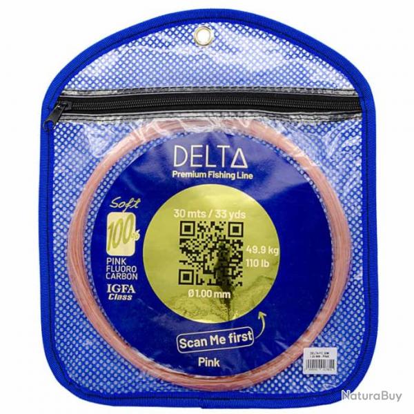 Delta Fluorocarbon Pink 110lb