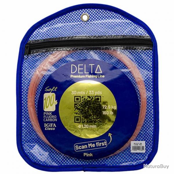 Delta Fluorocarbon Pink 160lb