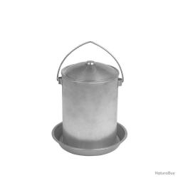 Abreuvoir double paroie galvanisé 7L