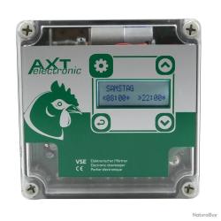 Portier électronique à horloge trappe canard