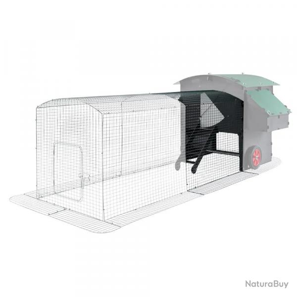 Extension de 1m pour enclos 2 m poulailler surélevé 8-15 poules