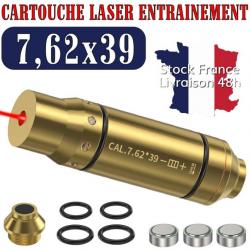 Cartouche de tir laser 7,62x39 AK SKS compatible avec la plupart des applications - Stock France