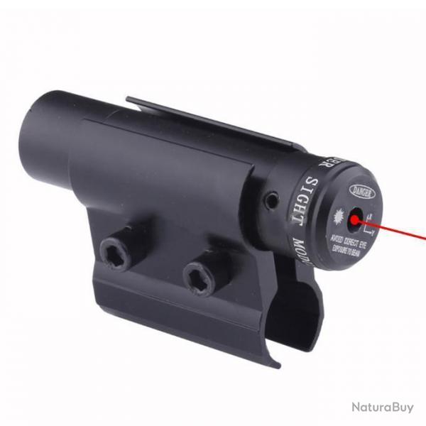 Pointeur Laser  point rouge avec monture