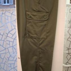 Pantalon Treillis F2 Militaire Armée Française kaki neuf 60