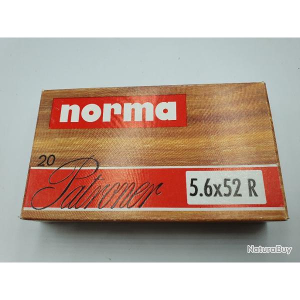 OCCASION - MUNITIONS NORMA 5.6X52R FMJ - 71GR - ref 2