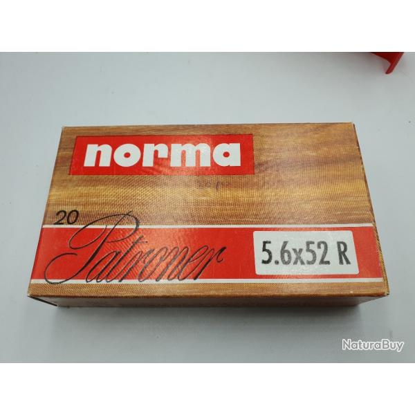 OCCASION - MUNITIONS NORMA 5.6X52R FMJ - 71GR - ref 5