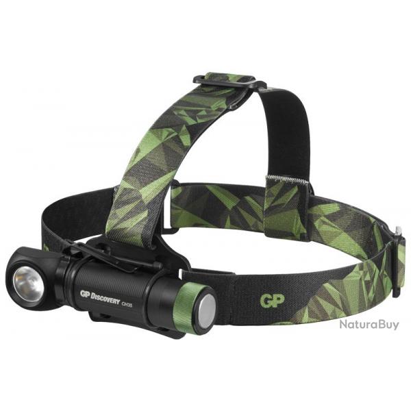 Lampe frontale 600 lumens GP Batteries