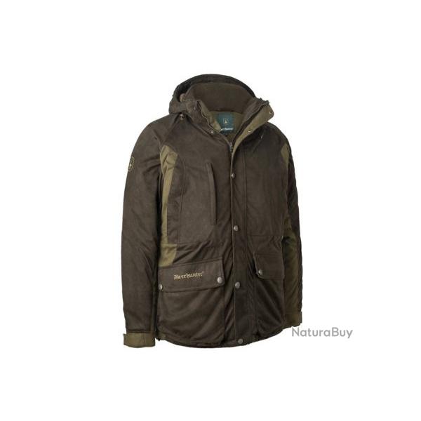 Veste d'hiver de marque DEERHUNTER modle Explore Winter Jacket couleur walnut rfrence 5824