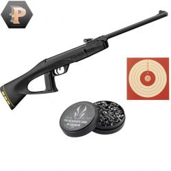 Carabine Gamo junior Delta Fox GT Ring jaune Cal 4.5 + plombs + cibles