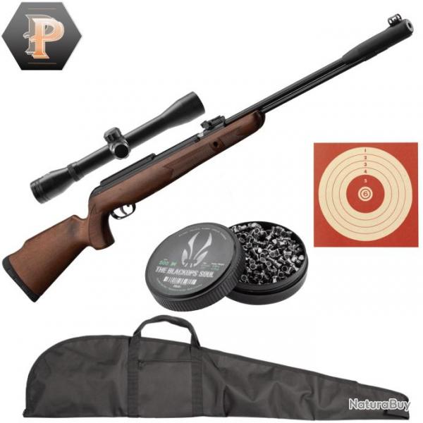 Carabine GAMO CFX ROYAL  canon fixe - 19,9J + plombs + lunette + cibles