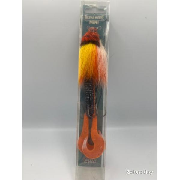 Leurre MIURAS MOUSE MINI COLORIE HOT ORANGE WHITE SHALLOW 20CM 40g