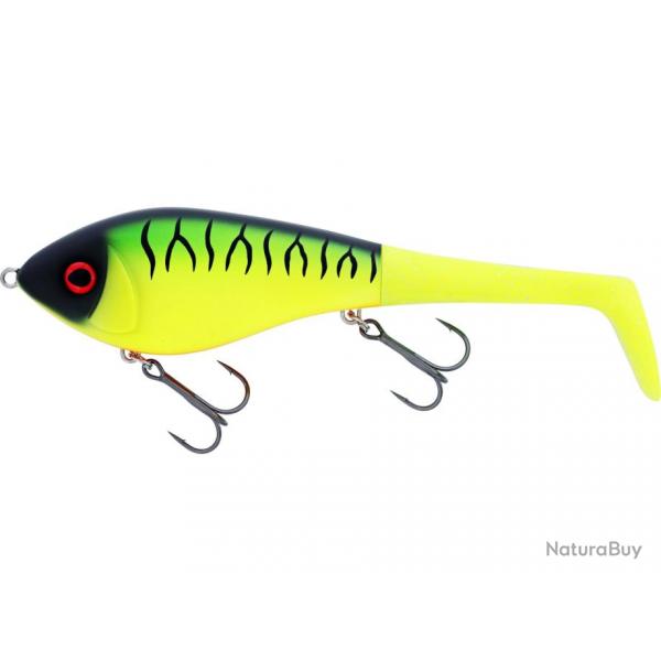 Leurre Hybride Westin Swim Tail Hybrid Suspending 12cm 12cm 62g Firetiger