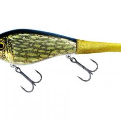 Leurre Hybride Westin Swim Tail Hybrid Suspending 12cm 12cm 62g Real Pike