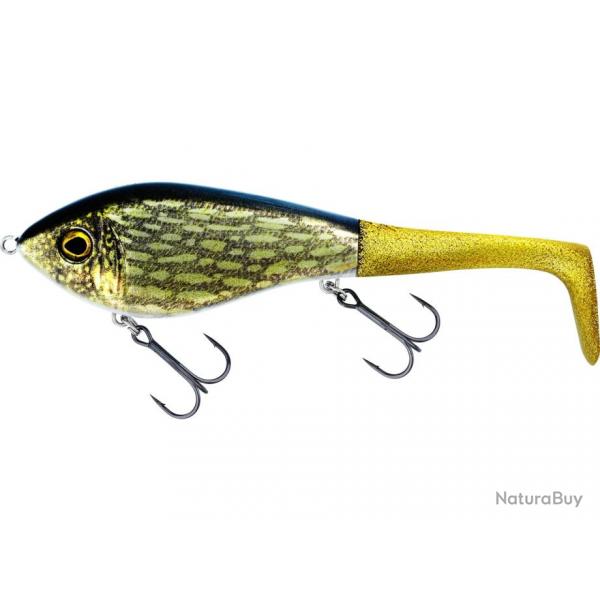 Leurre Hybride Westin Swim Tail Hybrid Suspending 12cm 12cm 62g Real Pike