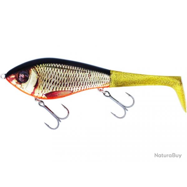 Leurre Hybride Westin Swim Tail Hybrid Suspending 12cm 12cm Real Rudd 62g