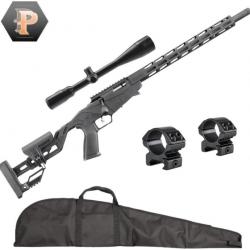 Pack Sniper !Carabine Ruger précision RimFire cal.22LR + Lunette 6-24x42 + Collier Hawke + Fourreau