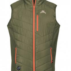 GILET CHAUFFANT LIGNE VERNEY CARRON KAKI