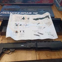 Fusil à pompe air soft Franchi neuf dans son emballage d'origine avec notice