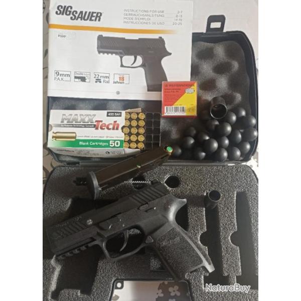 Pistolet SIG SAUER P320 9mm P.A.K.