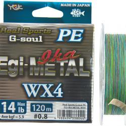 G SOUL WX4 EGI&METAL - PE 0.5 - 10LB - 120 M