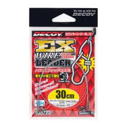 WL-12 EX WIRE LEADER - 40cm - W : 40 LB - Ex : 120 LB (2/pack)