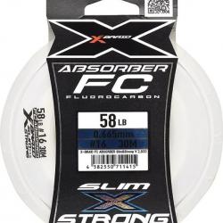 X BRAID X021 FC ABSORBER SLIM STRONG - 88 LBS - 30 m