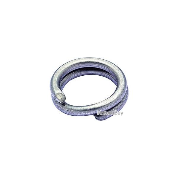 SPLIT RING HEAVY SILVER - 10 - 250 lb (8/pck)