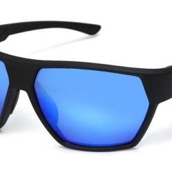 LUNETTES REALISTIC SEA BASS IRIDIUM BLUE - FRAME MAT BLACK