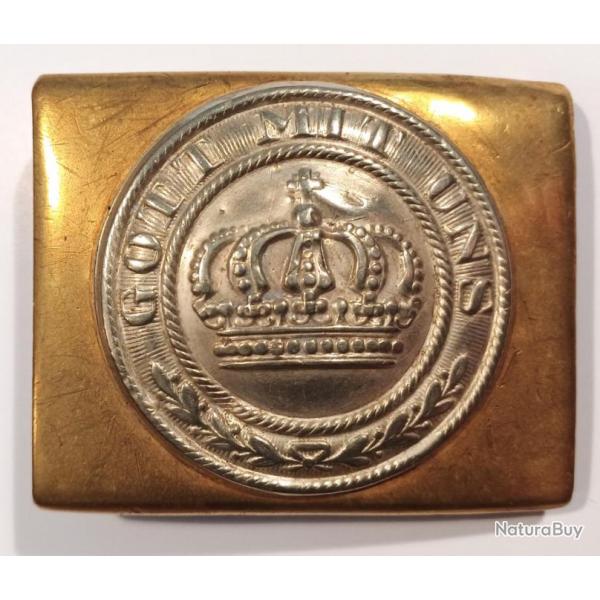 Plaque de ceinturon Prusse modle1847
