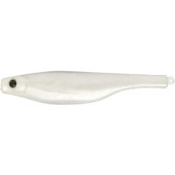 DARTSPIN 4.5' ROUND JIGHEAD 8gr (zinc) - WHITE / CHARTREUSE