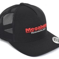 MEGABASS CLASSIC TRUCKER CAP - BLACK/RED