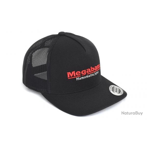 MEGABASS CLASSIC TRUCKER CAP - BLACK/RED