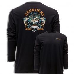 TEE SHIRT TUNA TATTOO LS T-SHIRT BLACK - XXL
