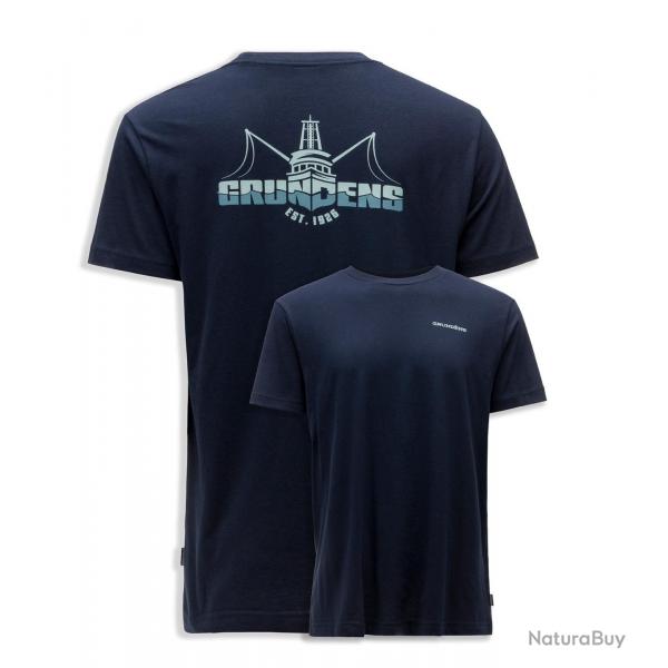 TEE SHIRT LOGO BOAT SS T-SHIRT DARK NAVY - XXL