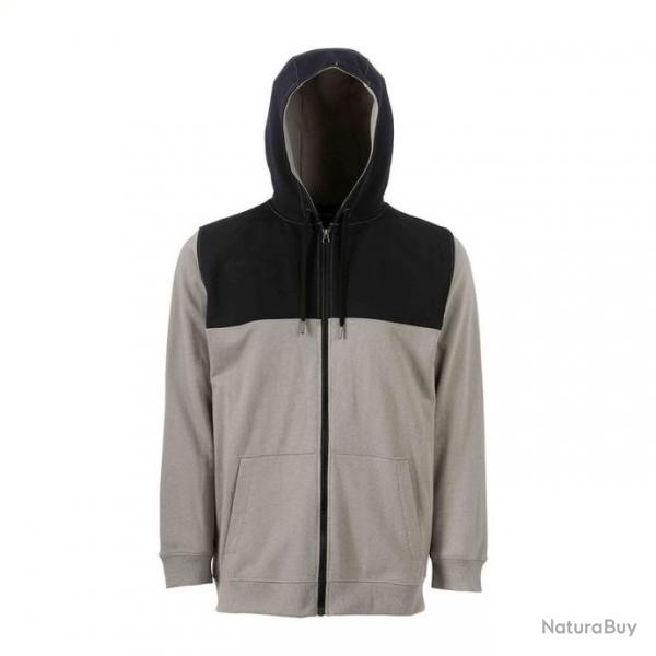 SWEAT DAGGERBOARD FZ HOODIE METAL - L