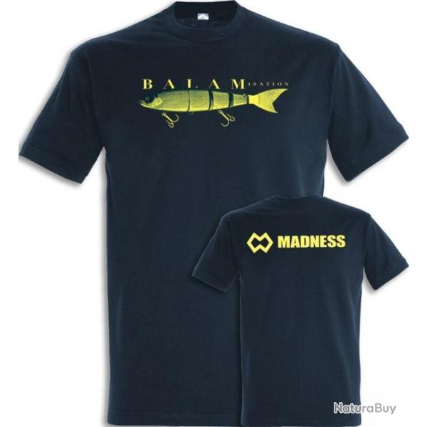 TEE SHIRT BALAMISATION MADNESS NAVY - M