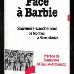 face à barbie souvenirs-cauchemars de montluc à ravensbruck de lise lesèvre romainville, neuenbremm