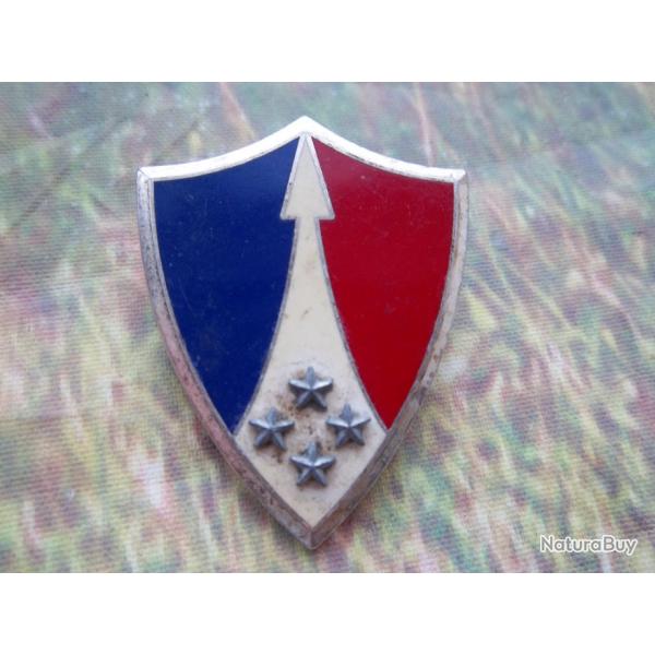 insigne militaire tat major du 2 corps d'arme Forces Franaises en Allemagne