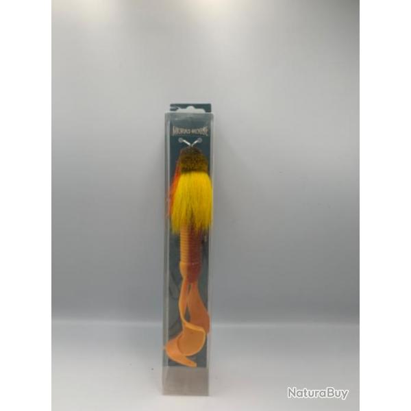 Leurre MIURAS MOUSE BIG COLORIE TAN HOT ORANGE SHALLOW 23CM 95g