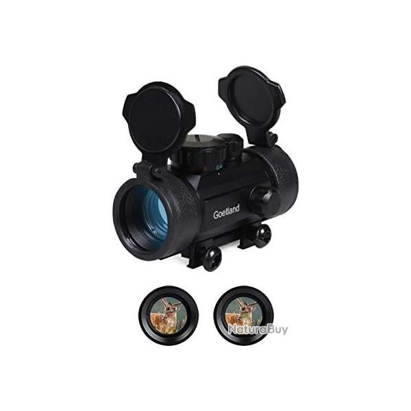 Goetland 1x30mm Red Dot Sight Reflex Sight Scope Green Red Dot - View #5