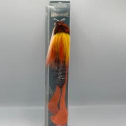 Leurre MIURAS MOUSE BIG COLORIE HOT ORANGE WHITE SHALLOW 23CM 95g