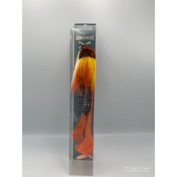 Leurre MIURAS MOUSE BIG COLORIE HOT ORANGE WHITE SHALLOW 23CM 95g