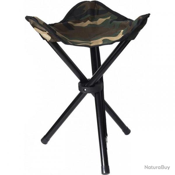 Tabouret pliant Fosco Collapsible 3-legs camouflage