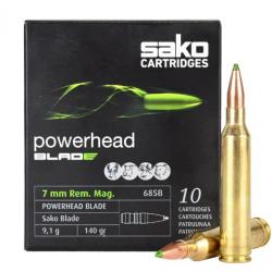 Lot de 2 boites Sako Powerhead blade 7RM 140 grs sans plomb