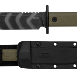Zero Tolerance 0006TSOL - Couteau à Lame Fixe Tiger Stripe Olive en Acier CPM 3V