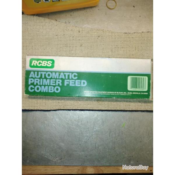 RCBS AUTOMATIC PRIMER FEED COMBO