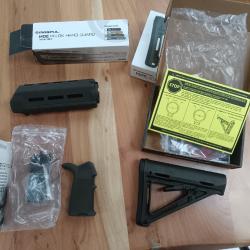 Accessoires MAGPUL pour AR15/M4 Poignée/crosse/garde main