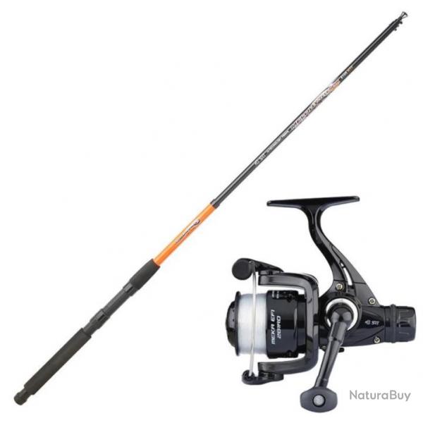 CANNE FISH INSTINCT MELODY TELESPIN + MOULINET MEKA EFI RD