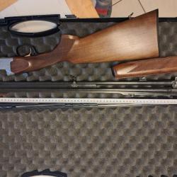 CARABINE EXPRESS Superposée SABATTI cal 30R.Blaser EX190 canon 60 cm et vis optique, comme neuve